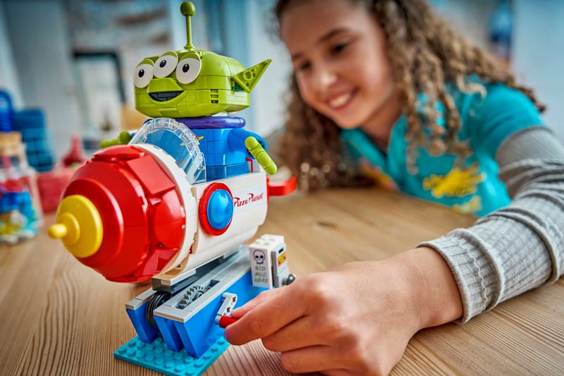 Alien with Pizza Planet Rocket Ride