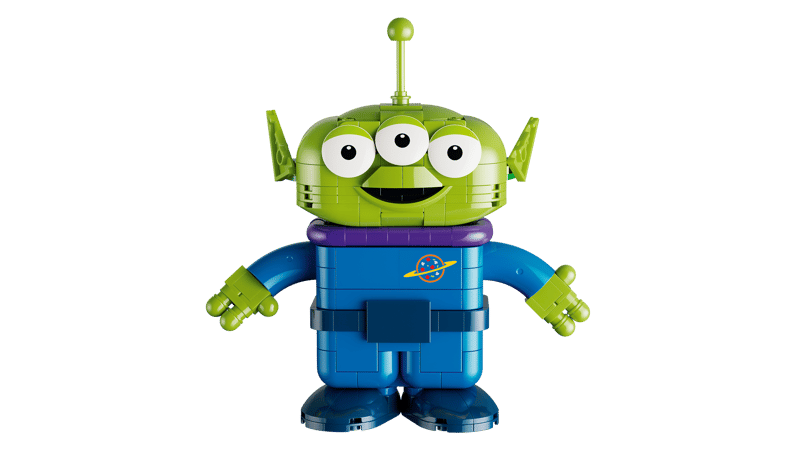 Alien with Pizza Planet Rocket Ride