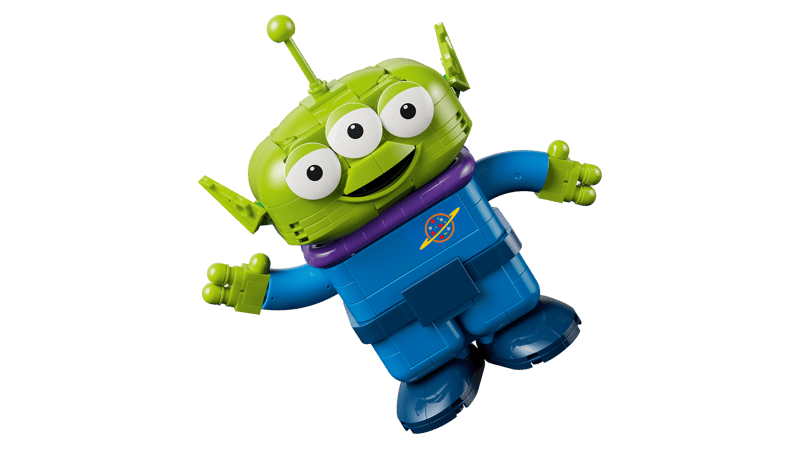 Alien with Pizza Planet Rocket Ride