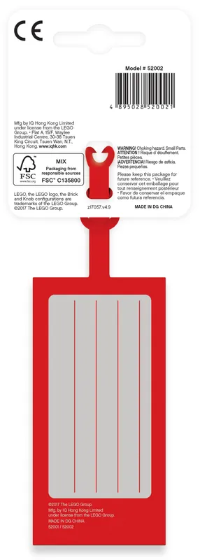 Red Brick Luggage Tag Red Brick Luggage Tag