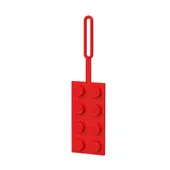 Red Brick Luggage Tag