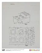 French Patent LEGO DUPLO Brick 1968