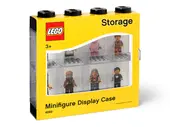 Minifigure Display Case 8 (Black)
