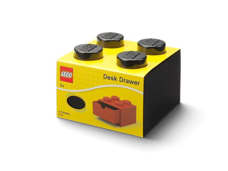 Desk Drawer 2 x 2 (Black)