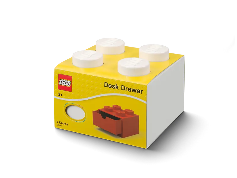Desk Drawer 2 x 2 (White) Desk Drawer 2 x 2 (White)