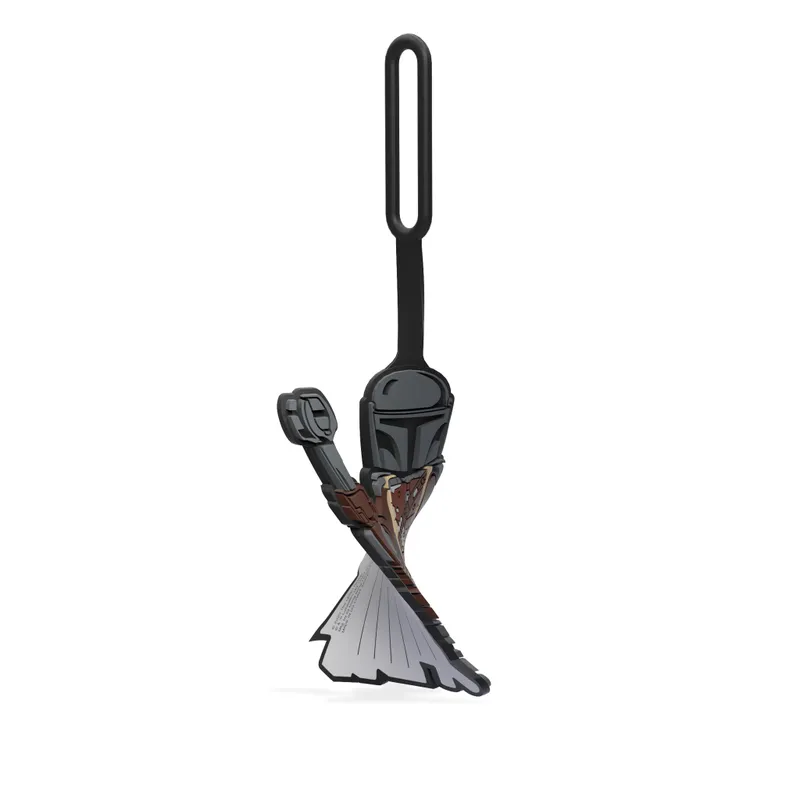 The Mandalorian with The Child Bag Tag The Mandalorian with The Child Bag Tag