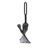 The Mandalorian with The Child Bag Tag