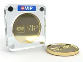 VIP Collectible Gold Coin