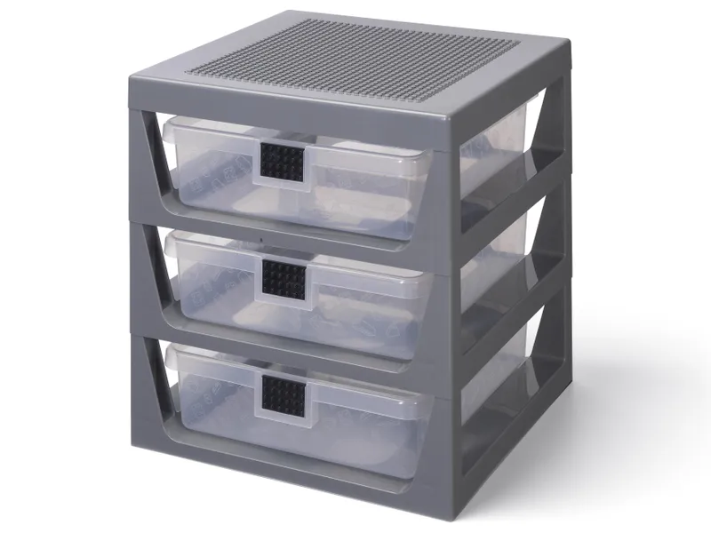 3-Drawer Storage (Gray) 3-Drawer Storage (Gray)