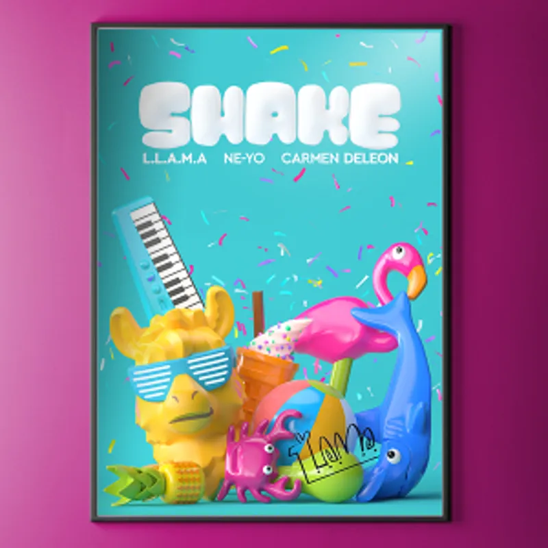 Signed L.L.A.M.A. Poster Signed L.L.A.M.A. Poster