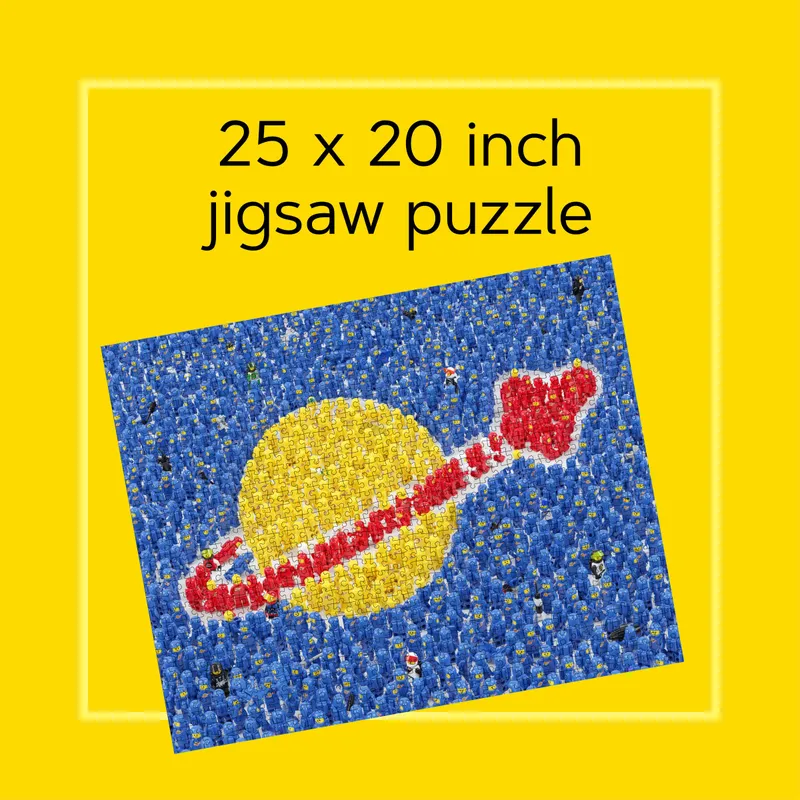 Minifigure Space Mission Puzzle Minifigure Space Mission Puzzle