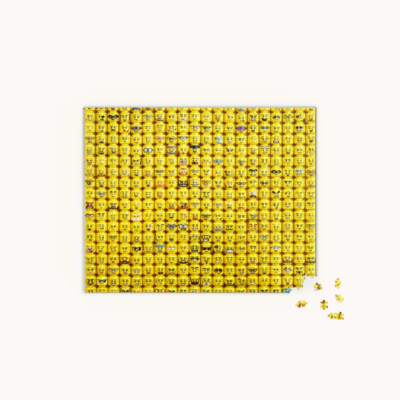 Minifigure Faces Puzzle Minifigure Faces Puzzle
