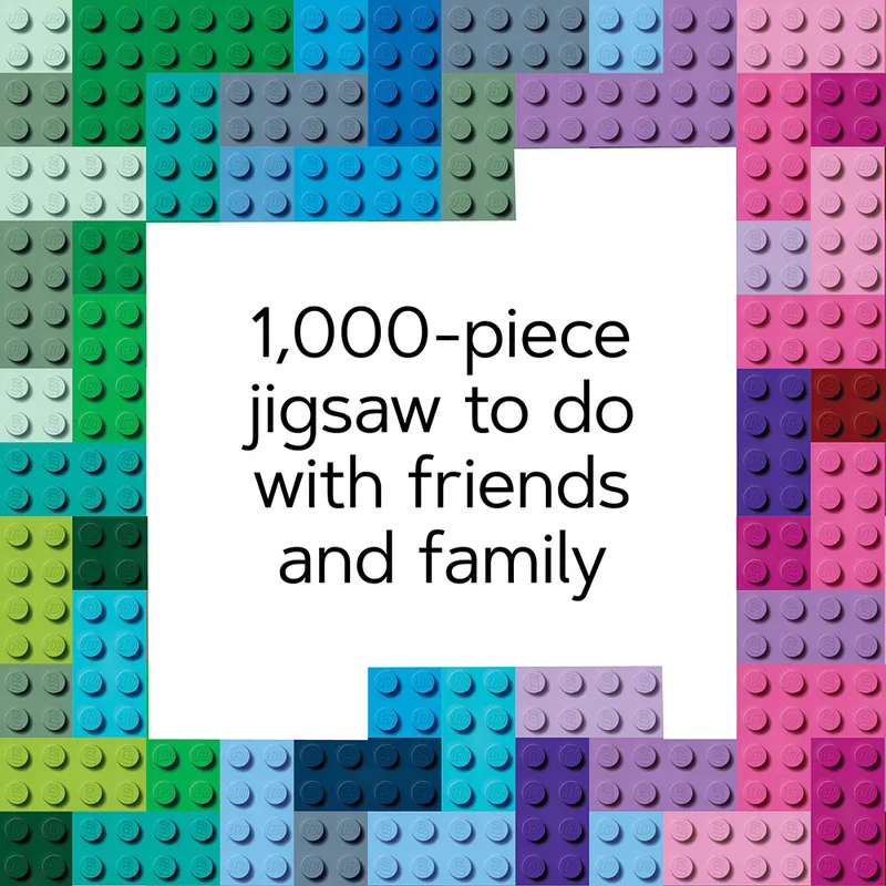 Rainbow Bricks Puzzle
