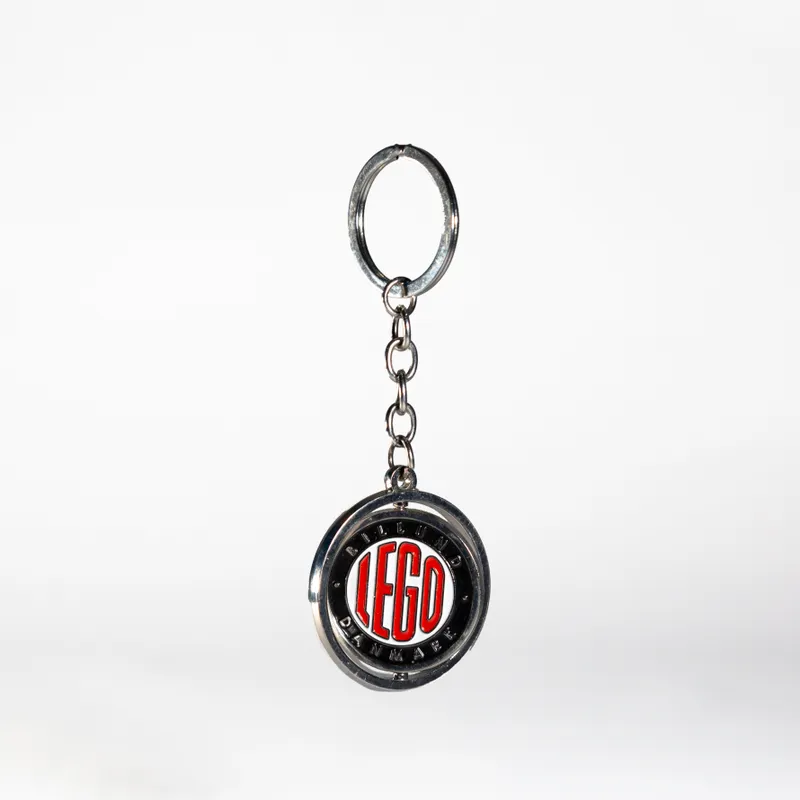 Retro Spinning Key Chain 1950s Logo Retro Spinning Key Chain 1950s Logo