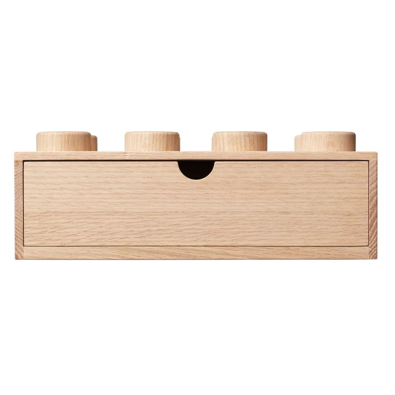 Wooden Desk Drawer 2 x 4 (Light Oak) Wooden Desk Drawer 2 x 4 (Light Oak)