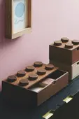 Wooden Desk Drawer 2 x 2 (Dark Oak)