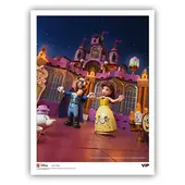 Belle & Beast Art Print