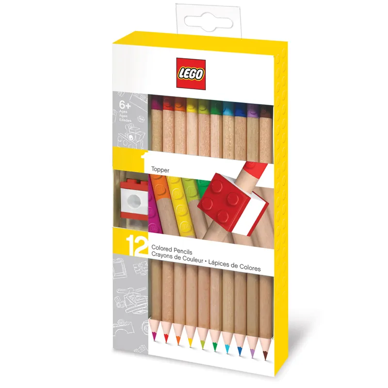 2.0 12-Pack Colored Pencils With Topper 2.0 12-Pack Colored Pencils With Topper