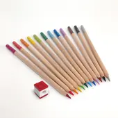 2.0 12-Pack Colored Pencils With Topper