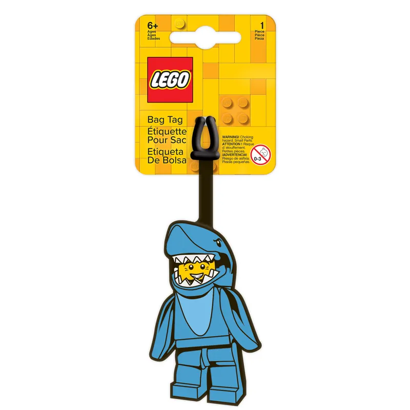 Shark Suit Guy Bag Tag Shark Suit Guy Bag Tag