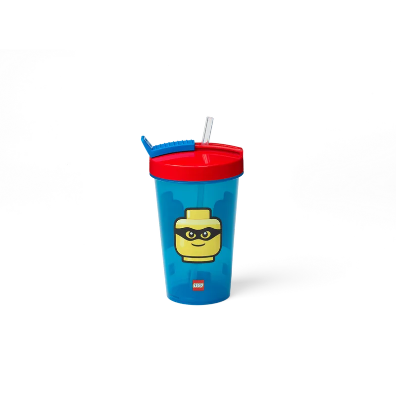 Emoticon Tumbler with Straw