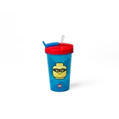 Emoticon Tumbler with Straw