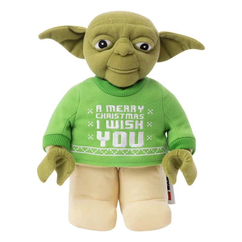 Yoda Holiday Minifigure Plush Yoda Holiday Minifigure Plush