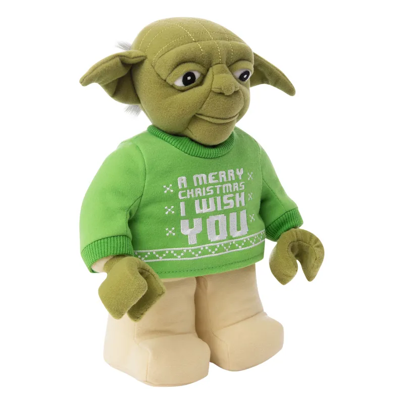 Yoda Holiday Minifigure Plush Yoda Holiday Minifigure Plush