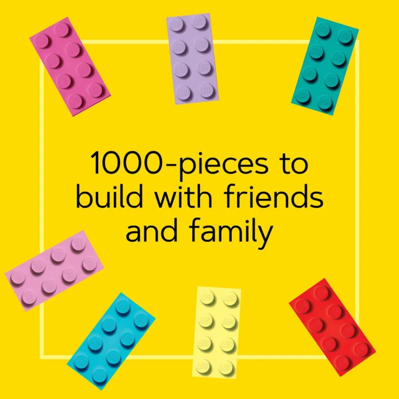 Minifigure Rainbow Puzzle Minifigure Rainbow Puzzle