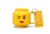 Minifigure Ceramic Mug (Girl Winking 530ml)