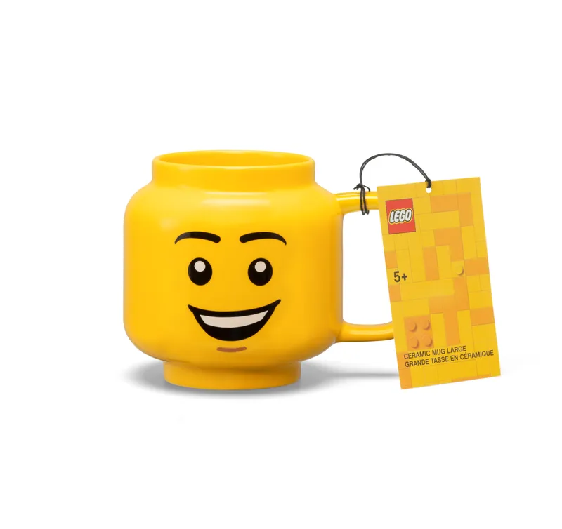 Minifigure Ceramic Mug (Happy Boy 530ml) Minifigure Ceramic Mug (Happy Boy 530ml)