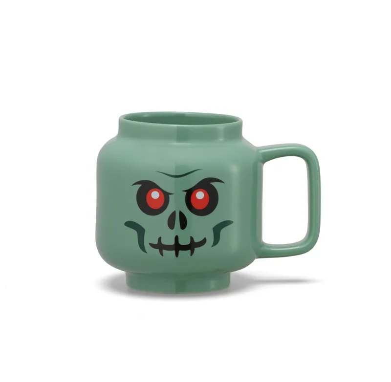 Minifigure Ceramic Mug (Green Skeleton 530ml) Minifigure Ceramic Mug (Green Skeleton 530ml)
