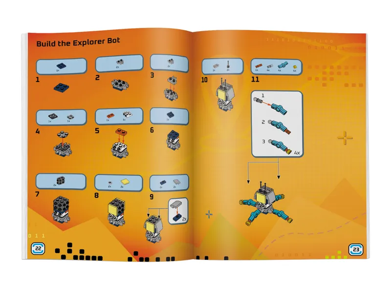 Build and Stick: Robots