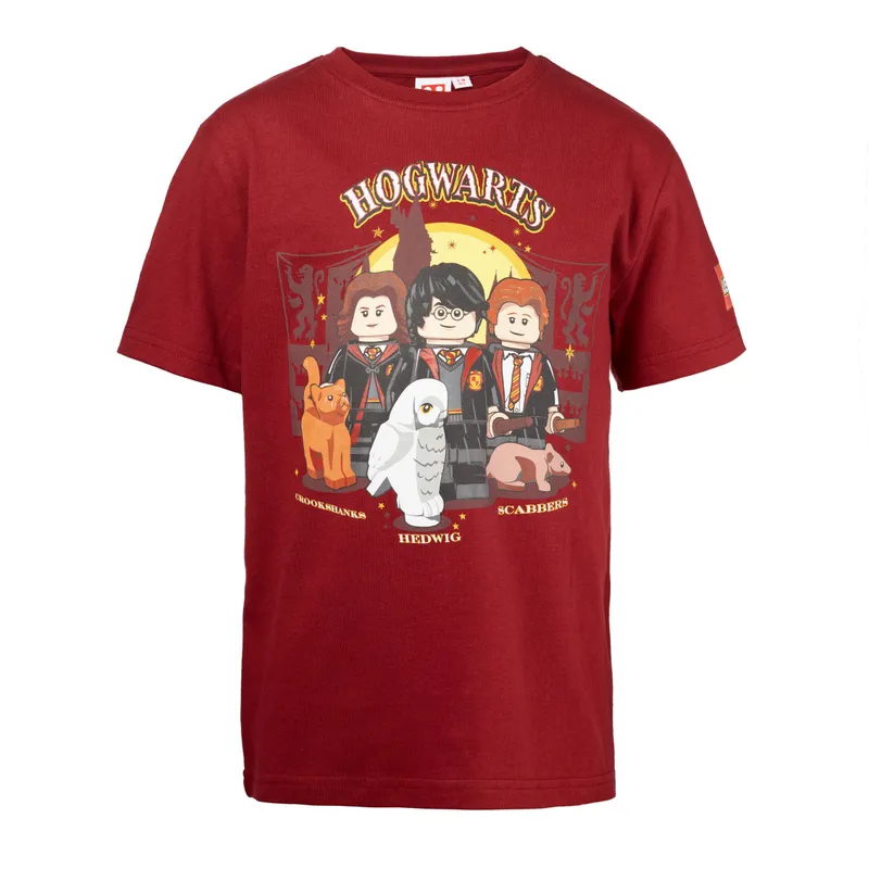 Harry Potter T-Shirt – Burgundy Red Harry Potter T-Shirt – Burgundy Red