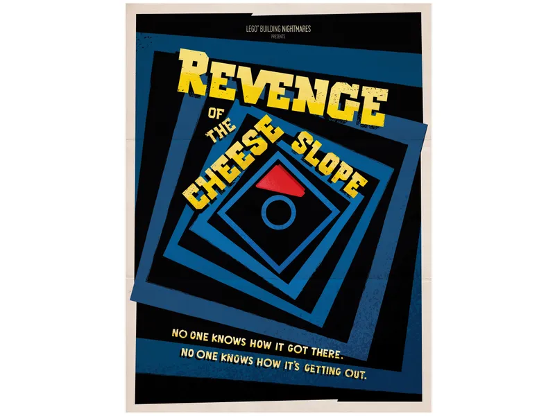 Revenge of the Cheese Slope Halloween Poster Revenge of the Cheese Slope Halloween Poster