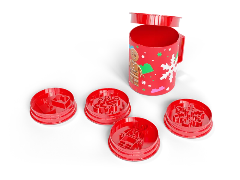 Christmas Cookie Stamps &amp; Mug Set