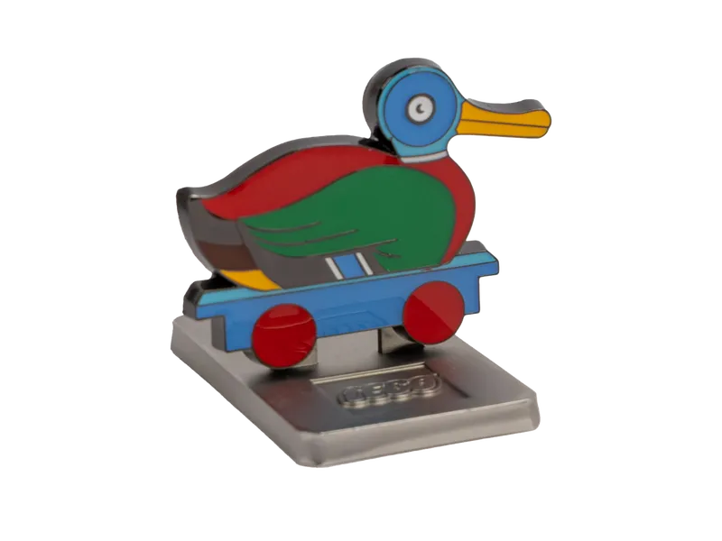 Wooden Duck Magnet