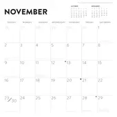 2025 Wall Calendar