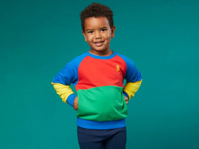 Kids' Color-Block Sweatshirt