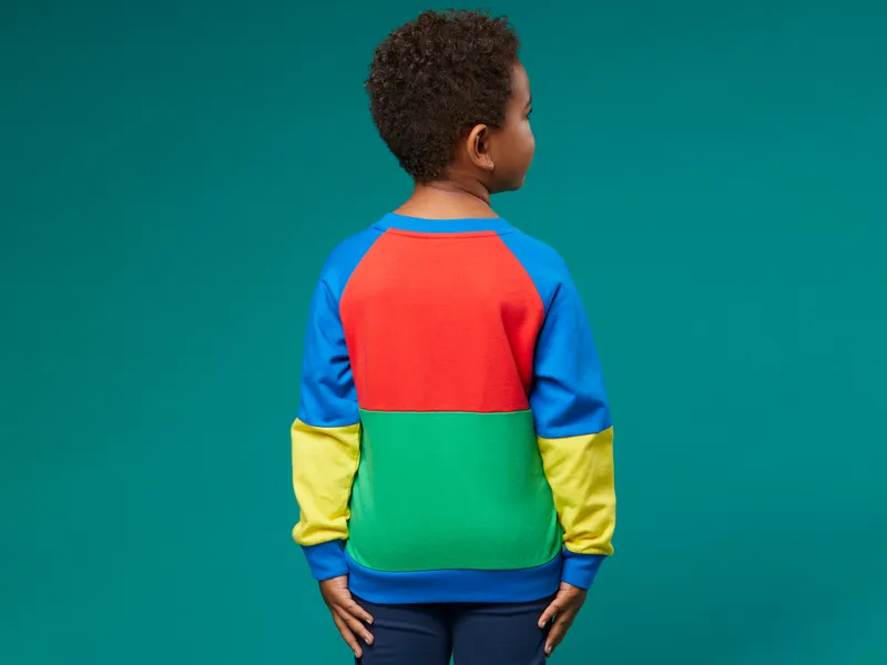 Kids' Color-Block Sweatshirt
