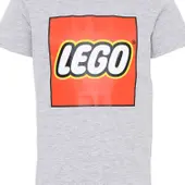 Kids' Short Sleeve Logo T-Shirt – Gray Mélange
