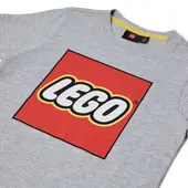 Kids' Short Sleeve Logo T-Shirt – Gray Mélange