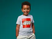 Kids' Short Sleeve Logo T-Shirt – Gray Mélange