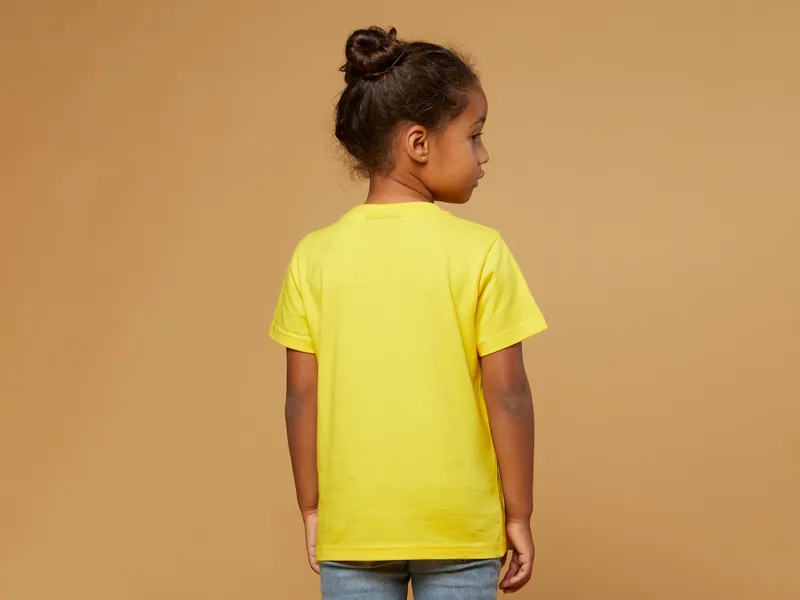 Kids' Short Sleeve Logo T-Shirt – Yellow