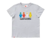 Short-Sleeve Space Traveler Kids T-Shirt – Gray Mélange