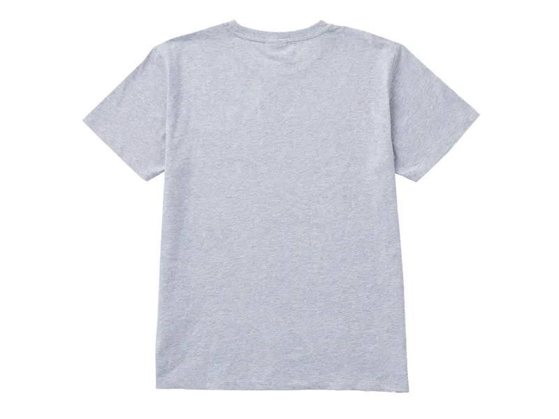Short-Sleeve Space Traveler Adults T-Shirt – Gray Mélange