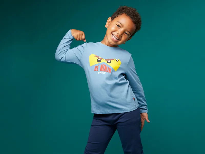 Ninjago Long-Sleeve T-Shirt – Blue