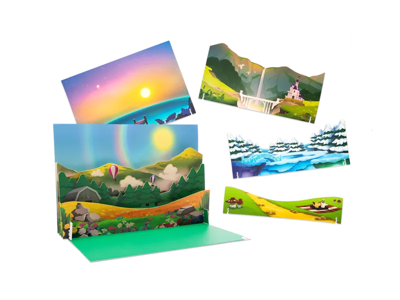 Nature Play Scene