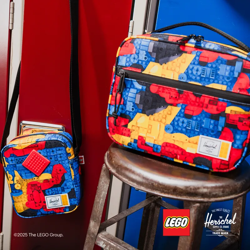 Herschel Heritage Crossbody - Abstract Bricks