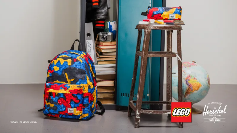 Herschel Classic XL Backpack - Abstract Bricks